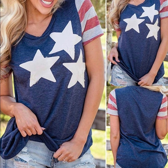 Star Printed Short sleeve - Picture 5 of 5